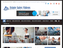 Tablet Screenshot of estatesalesvideos.com
